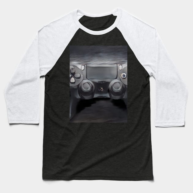 Console Stick Geek Designer Dune Stika Artistic Anime Style Baseball T-Shirt by cornelliusy